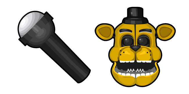 Five Nights at Freddy's Golden Freddycustom cursor pack