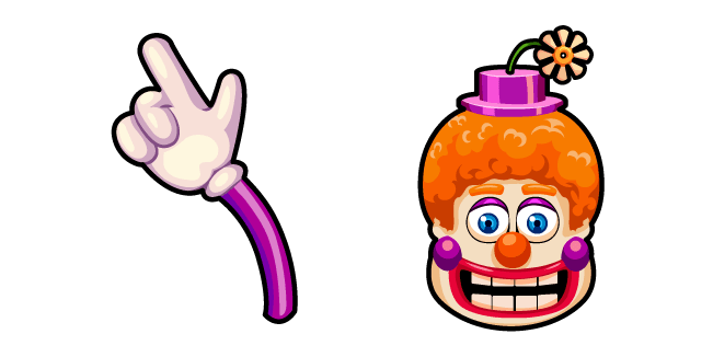 Five Nights at Freddy's Lemonade Clowncustom cursor pack