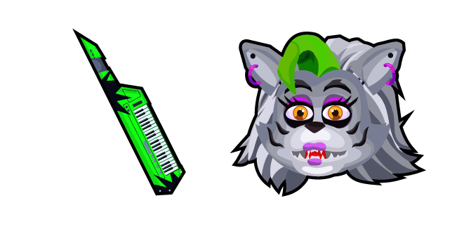 Five Nights at Freddy's Roxanne Wolfcustom cursor pack