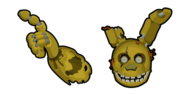 Five Nights at Freddy's Springtrapcustom cursor pack