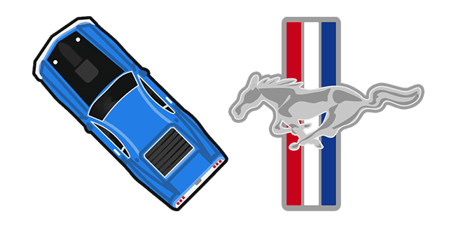 Ford Mustang Boss 1969custom cursor pack