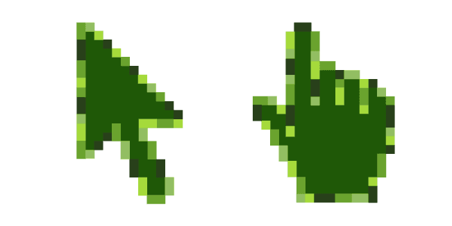 Forest Tree Pixelcustom cursor pack