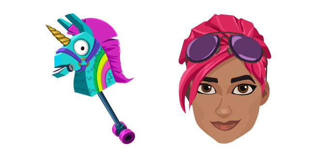 Fortnite Brite Bomber Skin Rainbow Smash Pickaxecustom cursor pack