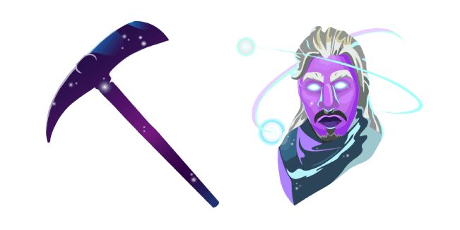 Fortnite Galaxy Skin Stellar Axecustom cursor pack