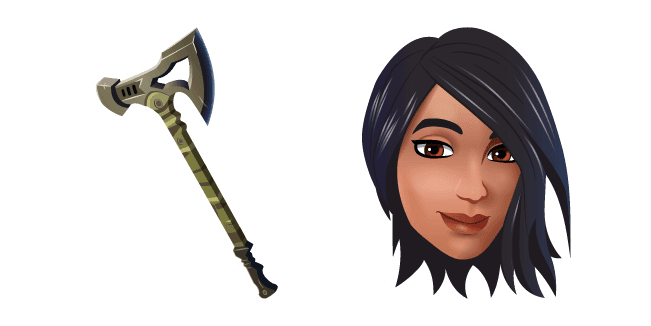 Fortnite Gear Specialist Maya and Pickaxecustom cursor pack