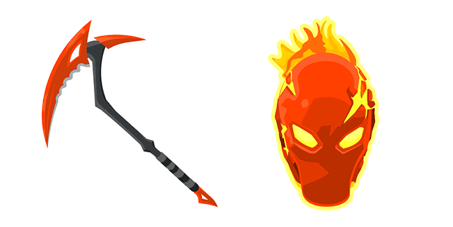 Fortnite Inferno Skin Pickaxecustom cursor pack