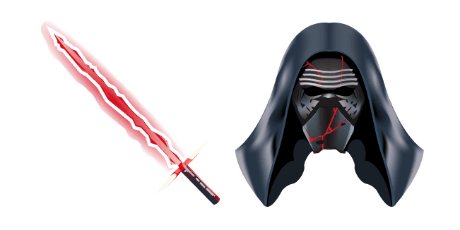 Fortnite Kylo Ren and Red Lightsabercustom cursor pack