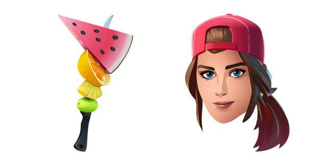 Fortnite Loserfruit Skin Fruit Punchers Pickaxecustom cursor pack