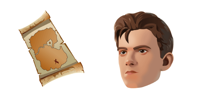 Fortnite Nathan Drake and Mapcustom cursor pack