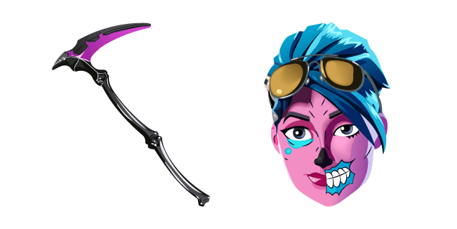 Fortnite Pink Ghoul Troopercustom cursor pack