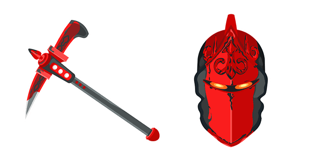 Fortnite Red Knight Skin Crimson Axecustom cursor pack