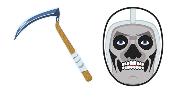 Fortnite Skull Trooper Reaper Pickaxecustom cursor pack