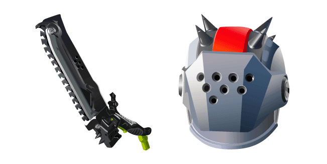 Fortnite X-Lord Skin Fang Saws Pickaxecustom cursor pack