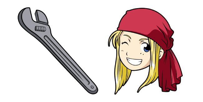 Fullmetal Alchemist Winry Rockbellcustom cursor pack