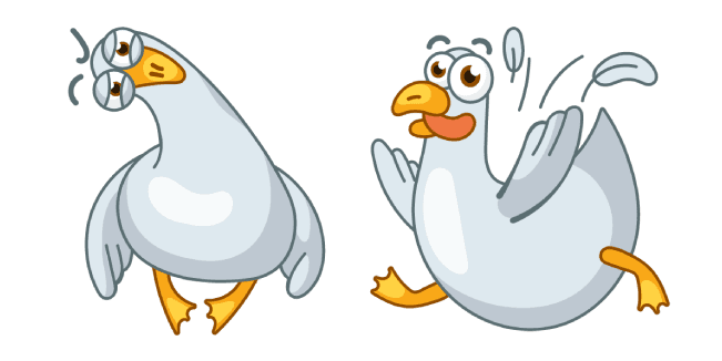 Funny Seagullcustom cursor pack