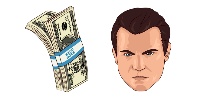 GTA 5 Michael and Moneycustom cursor pack