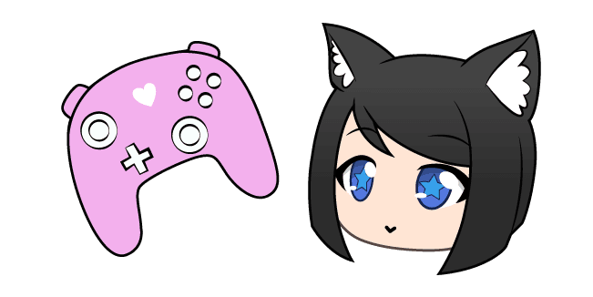 Gacha Life Moe and Cute Controllercustom cursor pack