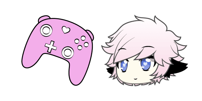 Gacha Life Radd and Cute Controllercustom cursor pack