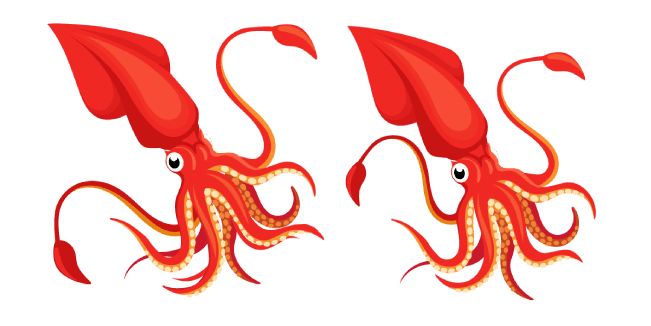 Giant Squidcustom cursor pack