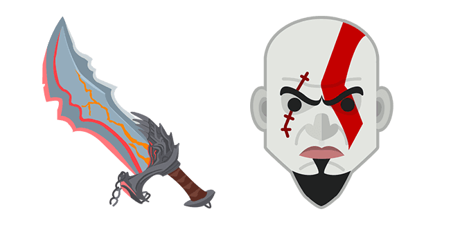 God of War Kratos Blades of Chaoscustom cursor pack