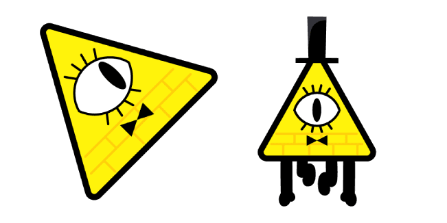 Gravity Falls Bill Ciphercustom cursor pack