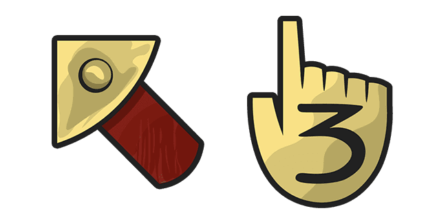 Gravity Falls Journal 3custom cursor pack