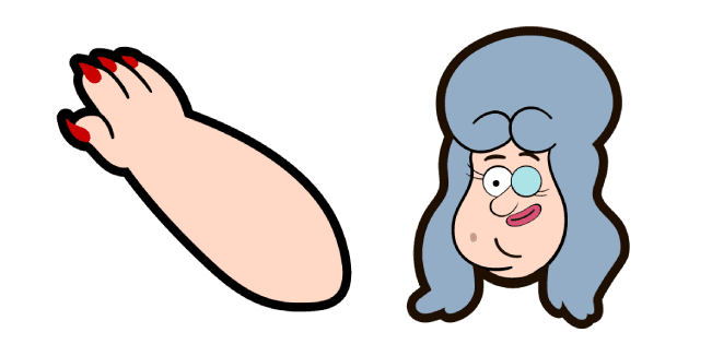 Gravity Falls Lazy Susancustom cursor pack