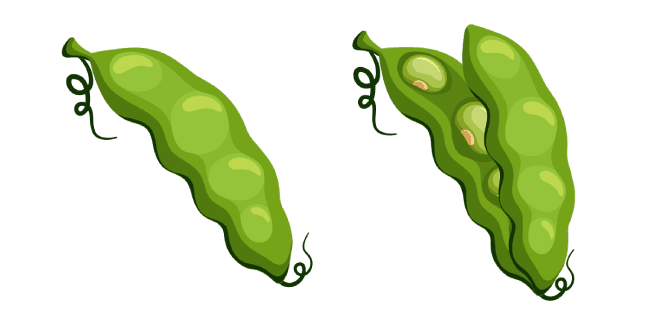 Green Beancustom cursor pack