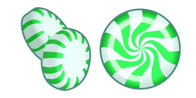 Green Peppermint Candycustom cursor pack