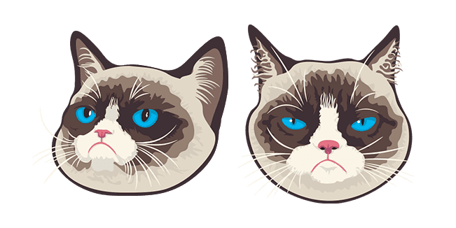 Grumpy Catcustom cursor pack