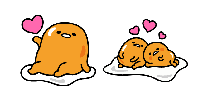 Gudetama Lovecustom cursor pack