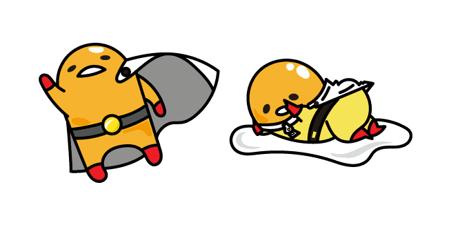 Gudetama One-Punch Mancustom cursor pack