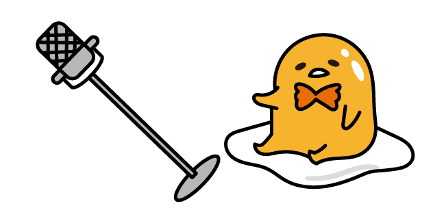 Gudetama Singercustom cursor pack