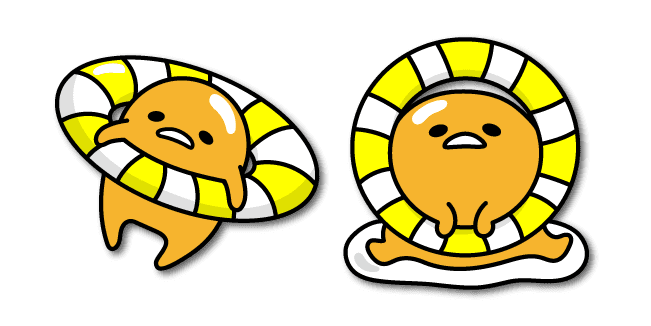 Gudetama Swimmingcustom cursor pack