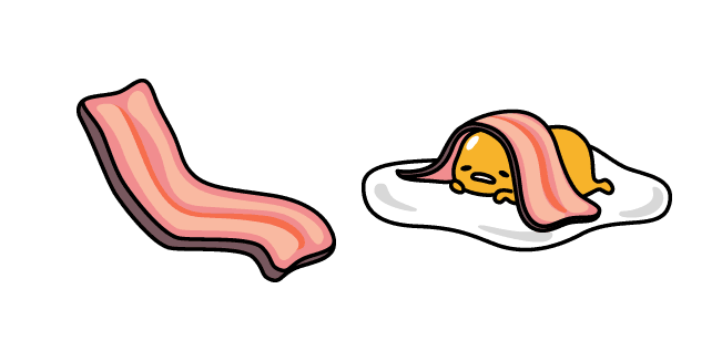 Gudetama with Baconcustom cursor pack