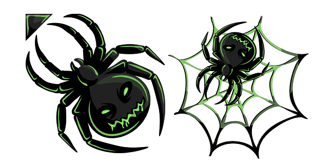 Halloween Acid Spidercustom cursor pack