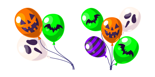 Halloween Balloonscustom cursor pack