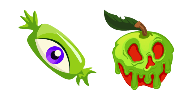 Halloween Eye Candy and Poison Applecustom cursor pack