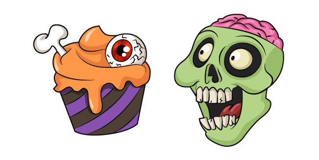 Halloween Zombie Treatscustom cursor pack