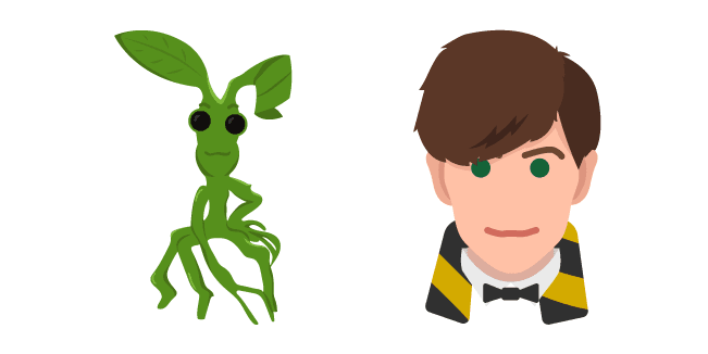 Harry Potter Newt Scamander and Pickettcustom cursor pack