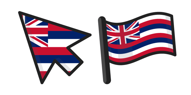 Hawaii Flagcustom cursor pack