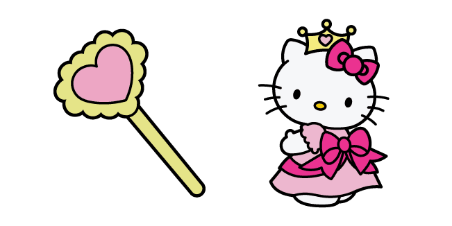 Hello Kitty Princesscustom cursor pack