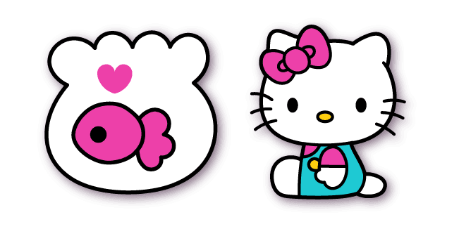 Hello Kitty and Fishcustom cursor pack