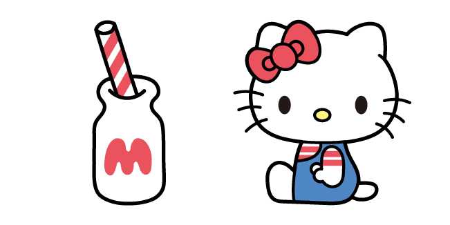 Hello Kitty and Milkcustom cursor pack