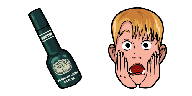 Home Alone Kevin and Aftershave Lotioncustom cursor pack