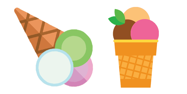 Ice Creamcustom cursor pack