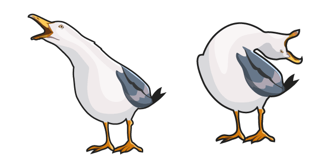 Inhaling Seagull Memecustom cursor pack