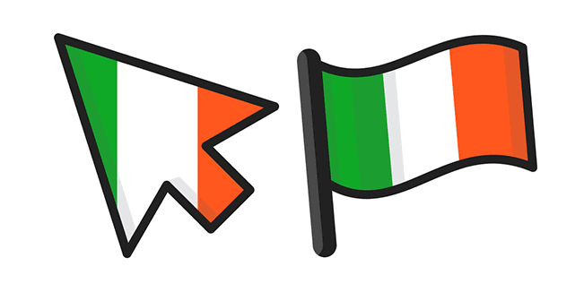 Ireland Flagcustom cursor pack