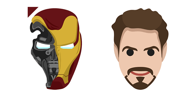 Iron Man Endgame Helmet Tony Starkcustom cursor pack