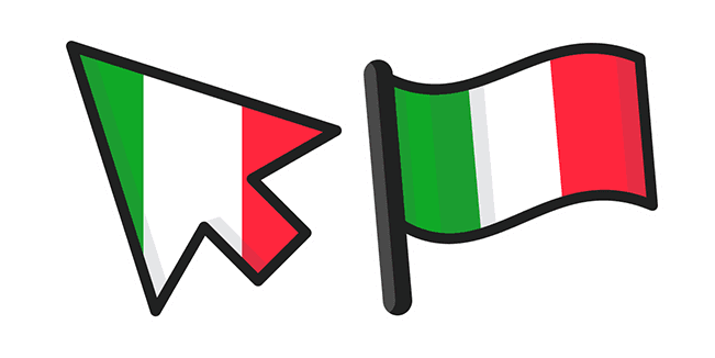 Italy Flagcustom cursor pack